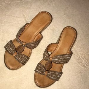 Brown Italian Sandals
